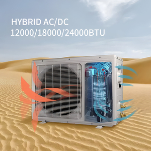 Deye Hybride <span class=keywords><strong>Solar</strong></span> 12000btu 18000btu 24000btu Airconditioners Eenvoudig Installatie Split Draagbare Acdc Energiezuinig - Product Image 5
