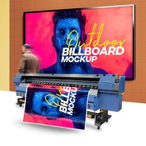 Impresora de inyección de tinta solvente Allwin de 3.2m/10 pies con 4/8 cabezales Konica 512i-30pl para publicidad en pancartas, vinilos, flex y pegatinas para autobuses - Product Image 2