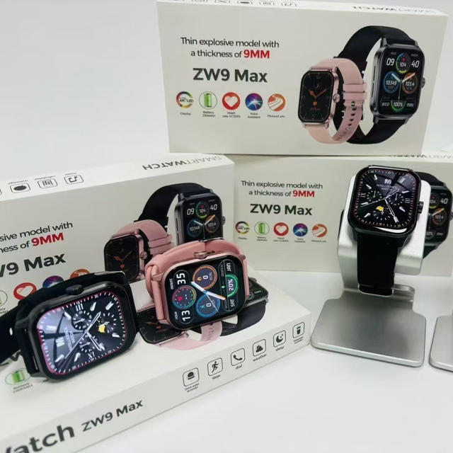 ZW9 Max New Arrivals High Quality Smartwatch Luxury Fitness Sports Fashion Magnetic Charger Reloj Inteligente SmartWatch