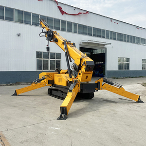 Gru a ragno semovente approvata CE, con telecomando wireless per lavori di sollevamento su facciate continue e interni - Product Image 4