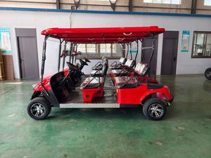 Voiturette de golf électrique à vendre, 6 places, avec batterie au lithium, tout-terrain, prix avantageux - Product Image 2