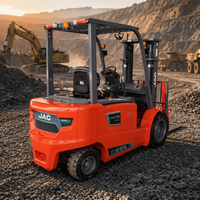 Chariot élévateur électrique au lithium CPD25 à vue large, options de mât, 2500 kg, modes P/E/S, sécurité OPS