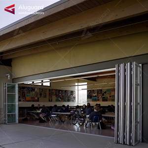 <span class=keywords><strong>Porte</strong></span>-fenêtre en verre <span class=keywords><strong>pliante</strong></span> à écran rétractable moderne de haute qualité à <span class=keywords><strong>grande</strong></span> vue Portes pliantes à cadre en aluminium standard australien - Product Image 3