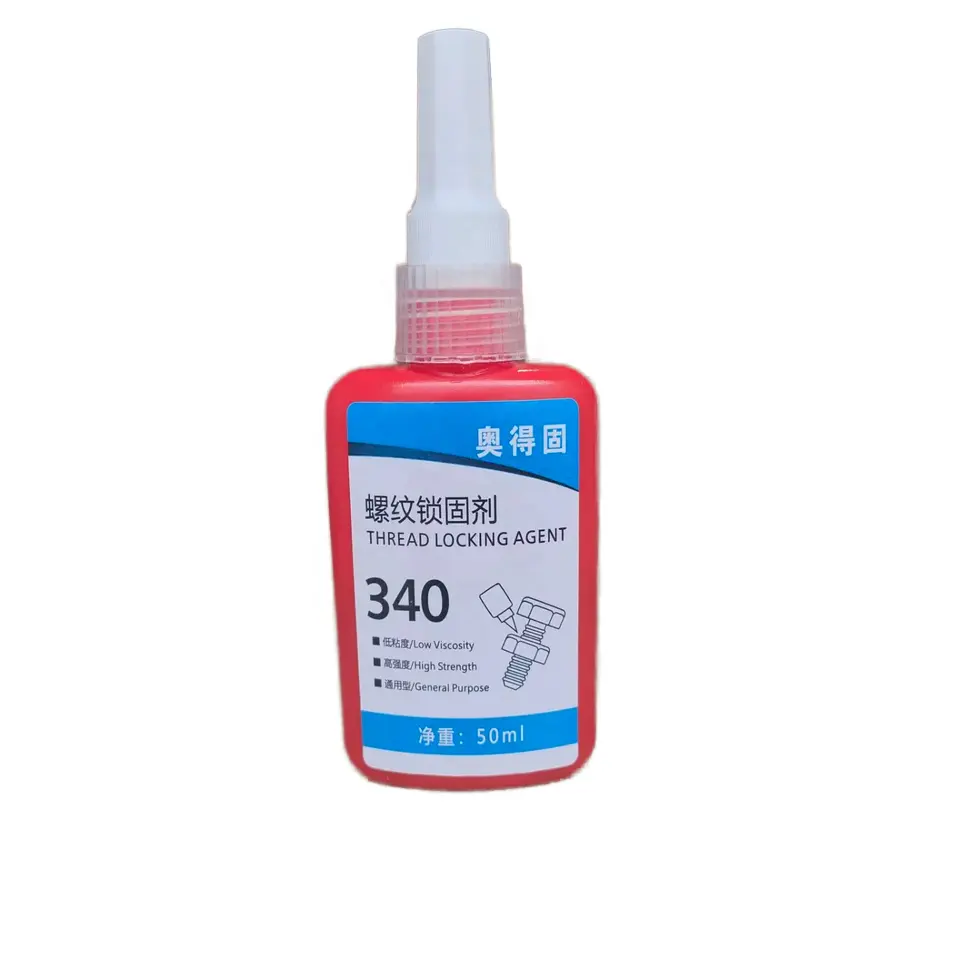 Aodegu thread adhesive is universal in high strength and medium viscosity and is suitable for locking each bolt with 340 50ml.