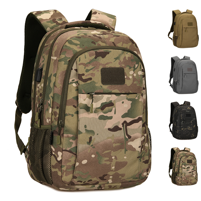 Wholesale Customized High Quality Outdoor Camouflage Sports Backpack Bags Nylon Tactical Backpack 35l