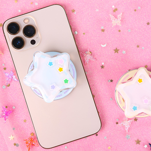 Tùy chỉnh từ Grip thăng hoa ổ cắm làm bằng nhựa poppings Acrylic điện thoại di động đứng điện thoại Grip - Product Image 3