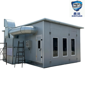 Cabina di Verniciatura Ecologica Personalizzata (Riscaldamento Elettrico) - Termostato Intelligente, Bassa Rumorosità, Conforme agli Standard Ambientali UE - Product Image 3