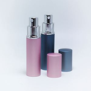 Engrave Logo Cosmetic 10ml Black Round Aluminum <b>Perfume</b> <b>Spray</b> <b>Bottle</b> Atomizer - Product Image 5