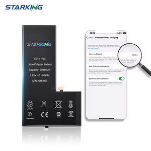 <span class=keywords><strong>Batterie</strong></span> de remplacement pour smartphone 100% santé pour <span class=keywords><strong>iPhone</strong></span> 6S 7S 8G <span class=keywords><strong>XR</strong></span> Xs Max 11 12 Pro 13 14 15 Plus 16 16pro <span class=keywords><strong>Batterie</strong></span> de téléphone - Product Image 1