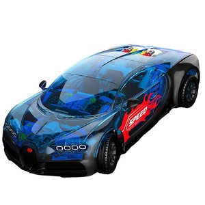 รถของเล่นโมเดลไดแคสต์ JAKI JK8808 Phantom Supercar สำหรับเด็กและเยาวชน ของสะสมตกแต่ง ของขวัญ - Product Image 1