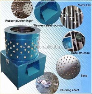 Escarificador eléctrico <span class=keywords><strong>de</strong></span> acero inoxidable para aves <span class=keywords><strong>de</strong></span> corral, máquina para desplumar codorniz, pollo - Product Image 2