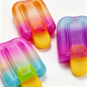 Jouet sensoriel anti-stress d'été en forme de crème glacée à presser, jouet Fidget en TPR, idéal pour les fêtes et le soulagement de l'anxiété - Product Image 2