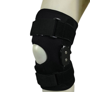 <span class=keywords><strong>Rodillera</strong></span> articulada con correa ajustable y estabilizadores <span class=keywords><strong>laterales</strong></span> de rótula, y coderas y protectores <span class=keywords><strong>laterales</strong></span> antideslizantes - Rodilleras <span class=keywords><strong>para</strong></span> alivio del dolor - Product Image 1