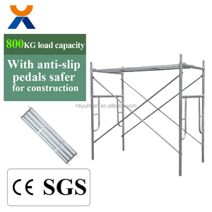 Installation facile Tour d'échafaudage mobile portative enduite de couleur en acier galvanisé de conception moderne pour l'échafaudage <span class=keywords><strong>domestique</strong></span> de construction - Product Image 1