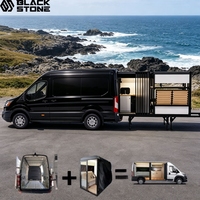 Module de conversion multifonctionnel pour camping-car : Boîte de vie mobile pour fourgonnettes et camping-cars de grande taille