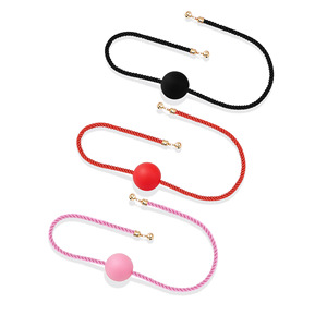 Juguetes sexuales, accesorios SM, campanas de seda, bola de silicona para la boca, mordaza obligatoria, dispositivos de tortura para adultos - Product Image 6