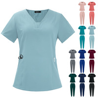 42025LW Rts combinaison chirurgicale uniforme extensible gommages médicaux infirmière uniforme médical uniforme médical poupée uniformes médicaux