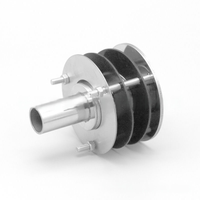 Bride d'échappement droite universelle OEM 24 mm pour chauffage de stationnement diesel marin, pièce de rechange pour camping-car et fourgonnette