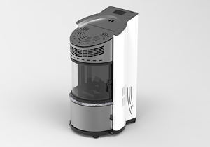 <span class=keywords><strong>Poêle</strong></span> <span class=keywords><strong>à</strong></span> <span class=keywords><strong>granulés</strong></span> de verre de forme ronde <span class=keywords><strong>à</strong></span> chauffage par air avec bon <span class=keywords><strong>prix</strong></span> en Chine - Product Image 3