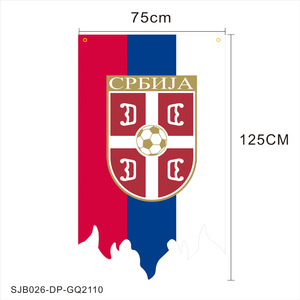 Drapeau Flamboyant de l'Équipe Nationale de Football 2026, Impression Personnalisée, Bannière de Support pour Fans, Décoration de Fête et Match, Fournitures en Gros - Product Image 4