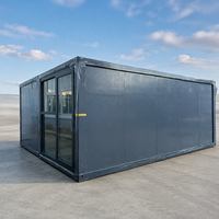 Conteneur mobile pliable et modulaire de 20 pieds, respirant, moderne, type Tiny House, préfabriqué, pliable rapidement, en kit, de Chine MZ ECO
