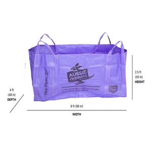 1000kg 2ton Uv flecon aggregato super sacco Deflettore Fibc Bag Jumbo Costruttori Borse 1000kg Big Bag Per Lo Scarico - Product Image 5