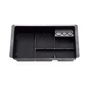 Armrest Secondary Storage Box Compatible with GM Vehicles Replaces for GMC Sierra Accessories Yukon/Chevy Tahoe Silverado