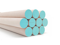 Tige en bois à surface lisse, diamètres 914 mm, 3,2/4,8/6,35/8/9,5/11/12,7/15,8/22,2 mm, précision