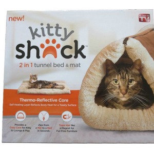 Cat <b>Bed</b> Portable Pet House With Mat Warm Soft Cat Cave For Indoor Cats Cozy Sleeping <b>Nest</b> - Product Image 4