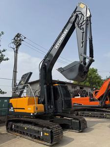 Excavatrice sur chenilles Hyundai HX225HD, moteur puissant et hydraulique stable, excavatrice d'occasion pour travaux de terrassement, construction routière avec certification CE - Product Image 2