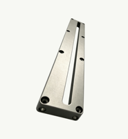 Rail de guidage linéaire et ensemble de blocs coulissants en aluminium usinés sur mesure par CNC pour équipement d'automatisation