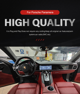 Porsche 12.3 "dokunmatik ekran <span class=keywords><strong>Android</strong></span> araba radyo GPS navigasyon çift ekran multimedya Carplay Porsche Panamera 970 2010-2016 için - Product Image 5