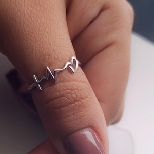 Gioielli Cristiani <span class=keywords><strong>Anello</strong></span> in <span class=keywords><strong>Argento</strong></span> Sterling 925 con Croce Cuore <span class=keywords><strong>Fede</strong></span> Speranza Amore per Donne - Product Image 2