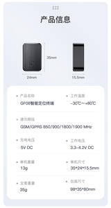 Mini Rastreador GPS Magnético GF08, Localizador en Tiempo Real Antirrobo, Localizador GSM GPRS para Vehículos, Niños y Personas Mayores - Product Image 3