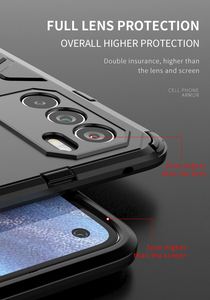 Étui robuste antichoc KAOU avec béquille à double angle pour OPPO Reno6 Pro - Protection contre les chutes de 5 m, coque arrière anti-chute, vente en gros - Product Image 4