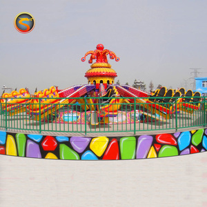 Atracción de Feria Divertida Máquina de Saltos Locos y Rebote Giratorio a la Venta para Juegos de Parque Urbano en Interiores/Exteriores y Ocasiones Domésticas - Product Image 3