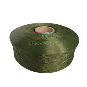 用于织带的强力橄榄绿色100% 聚丙烯纱线 (pp纱)