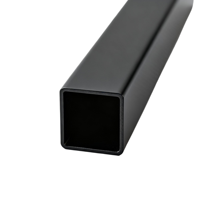 Tube carré en fibre de carbone brillant à haute rigidité, disponible en gros, usinable par CNC pour support d'automatisation industrielle