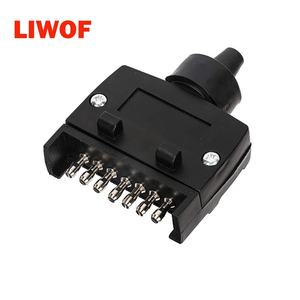 Prise de remorque plate australienne à 7 broches Connecteur durable de haute qualité Pièces et <span class=keywords><strong>accessoires</strong></span> de qualité supérieure - Product Image 1