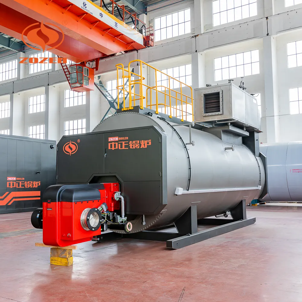 China Price 1 To 20 Ton Low Pressure Industrial 1-20 Ton Fuel Gas Diesel Steam Boiler