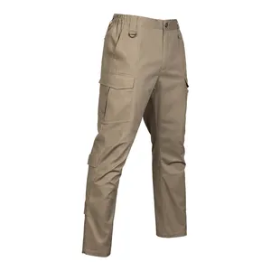 מכנסיים טקטיים ביגוד חיצוני דוחה מים ריפסטופ מטען קל משקל מכנסי עבודה לטיולים