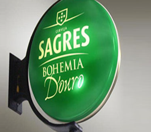 Ngoài trời vỉ hộp đèn tròn dấu hiệu cửa hàng LED Pizza chân không hộp đèn cafe nhà hàng Tròn BảNg hiệu Acrylic - Product Image 5