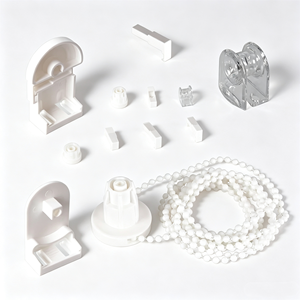 Kit de Montaje para Persianas Enrollables, <span class=keywords><strong>Eje</strong></span> de 25 mm, Kit de Reparación, Longitud de Accionamiento de 120 cm (Circulación de 240 cm), Soporte de Cadena Continuo - Product Image 2