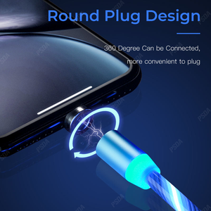 <span class=keywords><strong>Cable</strong></span> Magnético <span class=keywords><strong>USB</strong></span> con Luz LED Fluorescente, Tipo C, Micro <span class=keywords><strong>USB</strong></span> C, XPIN, para Carga de Android, <span class=keywords><strong>Cable</strong></span> de Carga Magnético - Product Image 3