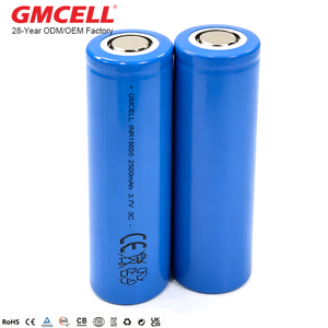 Batterie lithium 18650 2500mAh 3.7V INR18650 à décharge rapide 3C/10C pour lampe torche - Product Image 5
