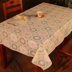 Boen grosir taplak meja vinil gulungan <span class=keywords><strong>PVC</strong></span> taplak meja renda taplak meja tahan air - Product Image 2