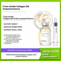 Sérum Visage Hydratant Éclaircissant Régulateur de Sébum et Resserre les Pores – Soin Quotidien Réparateur à Base de Collagène, Peptides et Ampoule de Soie