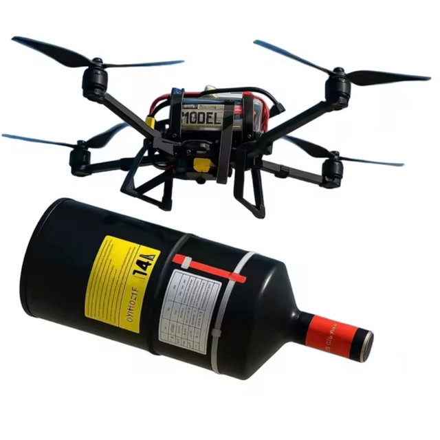 Ultra-Long Distance 3km 5km 10km 15km 30km Optic Fiber Device Communication Carbon Fiber and Plastic FPV Drone with Optic Fiber