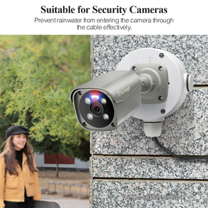 Boîte de jonction étanche IP66 <span class=keywords><strong>Techage</strong></span> pour supports de caméra IP de sécurité, accessoires CCTV pour caméras - Product Image 4