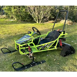 สโนว์โมบิล สปอร์ตสโนว์โมบิล 125 ซีซี รถมอเตอร์ไซค์สำหรับขับบนหิมะ เครื่องยนต์ 4 จังหวะ สตาร์ทไฟฟ้า - Product Image 3